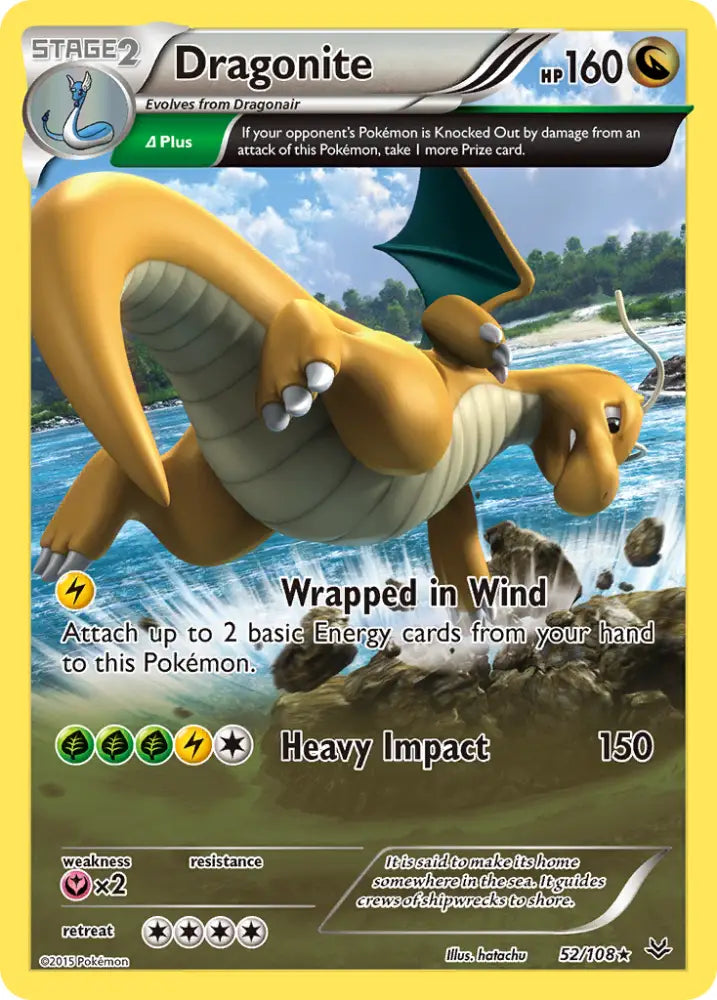 Dragonite (52/108) [XY: Roaring Skies] - Pokemon Single