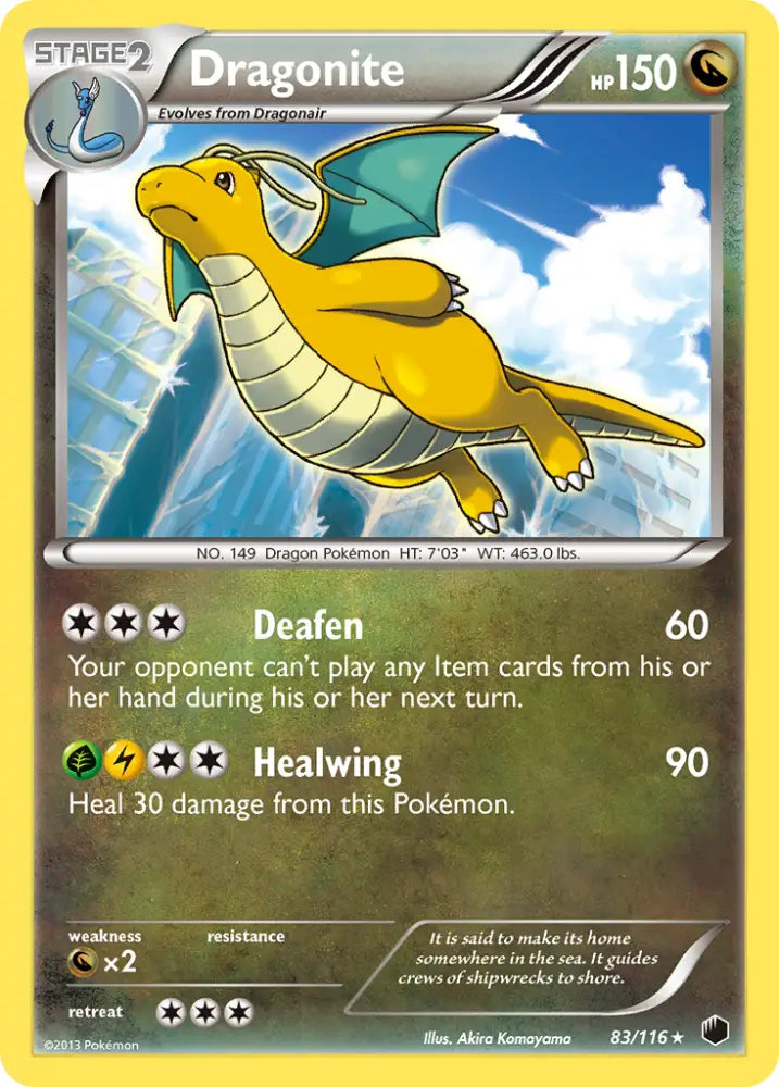 Dragonite (83/116) [Black & White: Plasma Freeze] - Pokemon Single