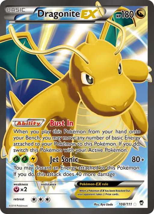 Dragonite EX (108/111) [XY: Furious Fists] - Pokemon Single