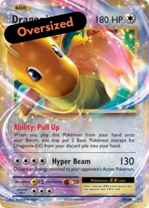 Dragonite EX (72/108) (Jumbo Card) [XY: Evolutions] - Pokemon Single