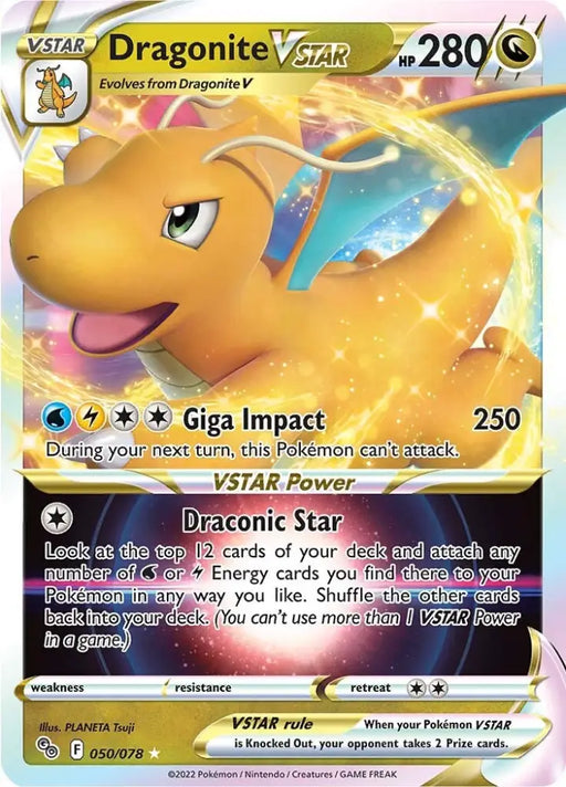 Dragonite VSTAR (050/078) [Pokémon GO] - Pokemon Single