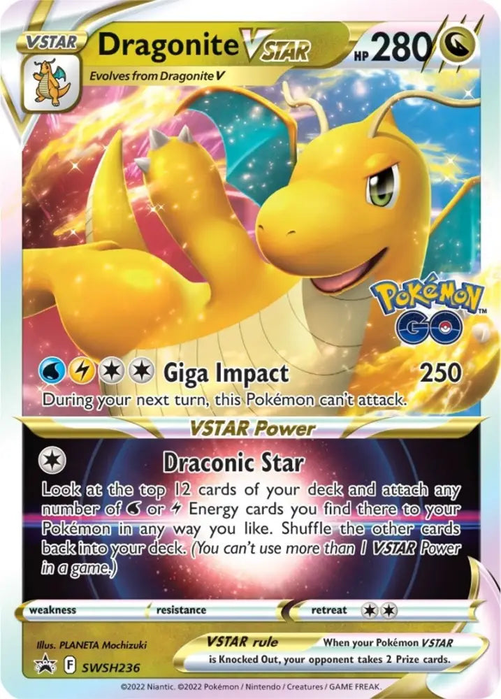 Dragonite VSTAR (SWSH236) [Sword & Shield: Black Star Promos] - Pokemon Single