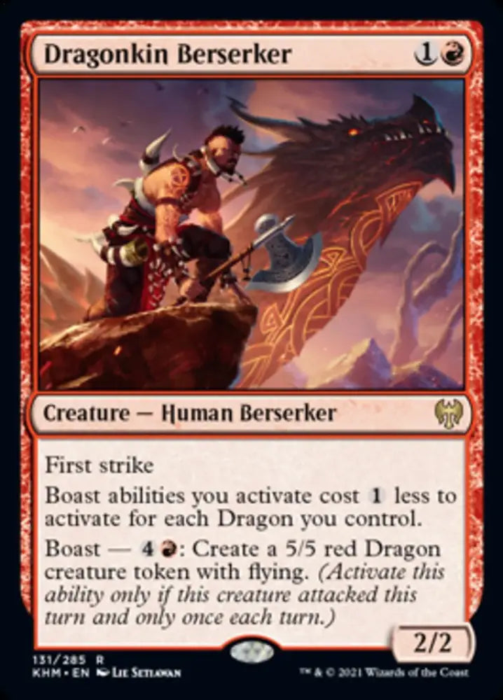 Dragonkin Berserker [Kaldheim] - MTG Single