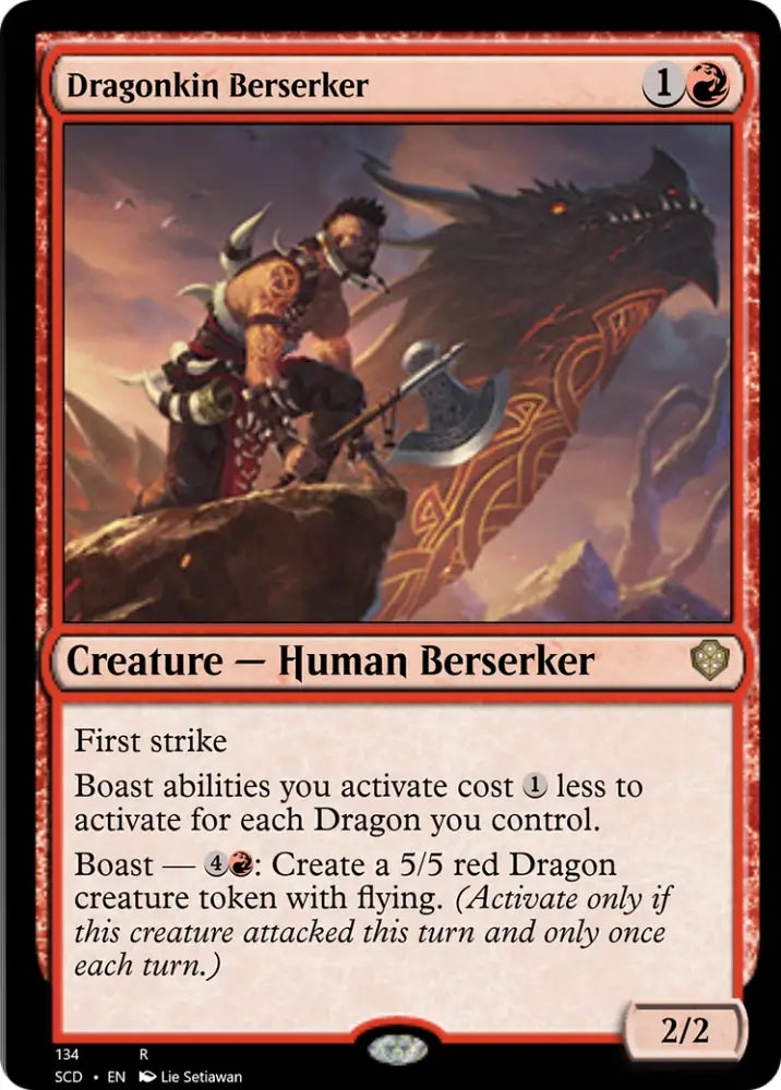 Dragonkin Berserker [Starter Commander Decks] - MTG Single