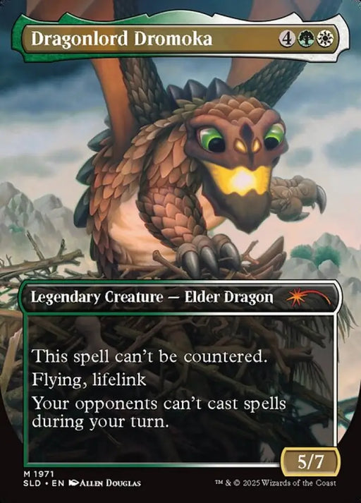 Dragonlord Dromoka (1971) [Secret Lair Drop] Reverse