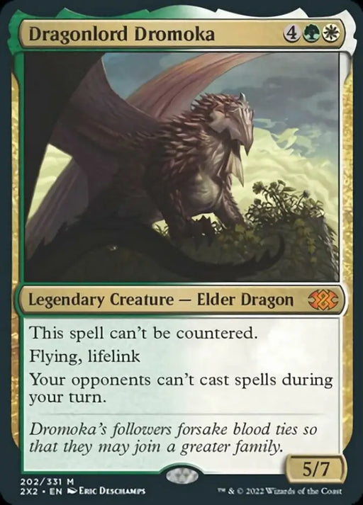Dragonlord Dromoka [Double Masters 2022] - MTG Single