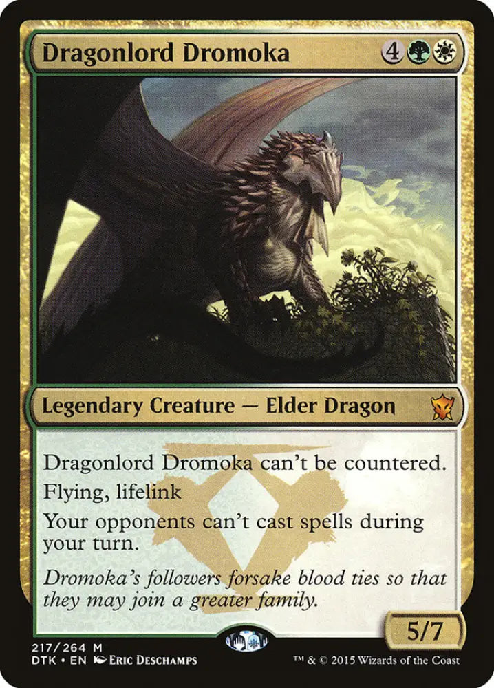 Dragonlord Dromoka [Dragons of Tarkir] - MTG Single