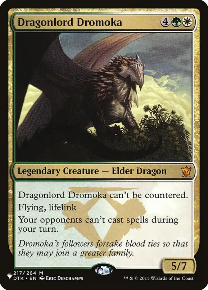 Dragonlord Dromoka [The List] - MTG Single