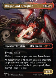 Dragonlord Kolaghan (1972) [Secret Lair Drop] Reverse