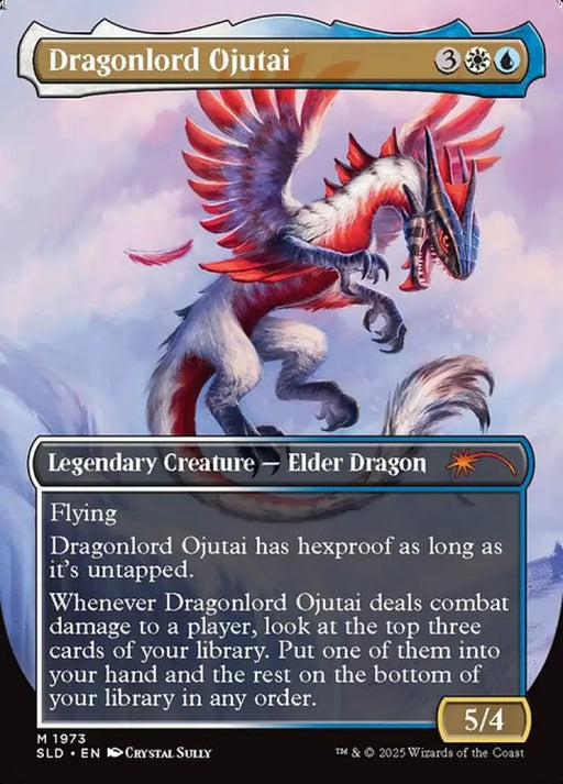 Dragonlord Ojutai (1973) [Secret Lair Drop] Reverse