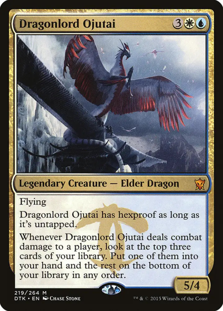 Dragonlord Ojutai [Dragons of Tarkir] - MTG Single