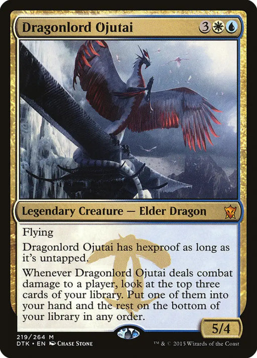 Dragonlord Ojutai [Dragons of Tarkir] - MTG Single