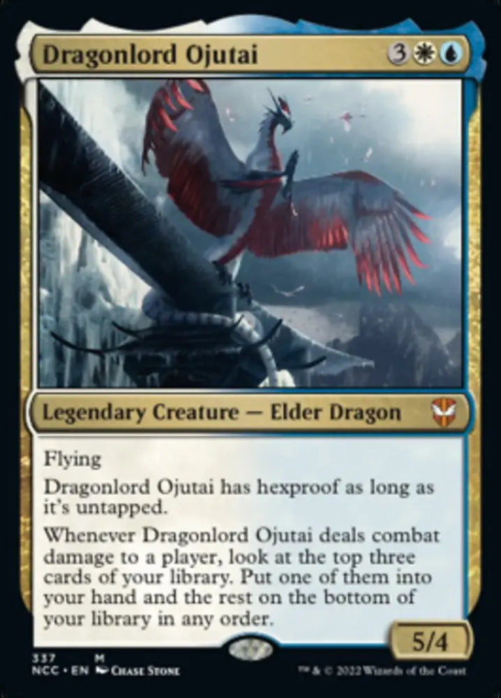 Dragonlord Ojutai [Streets of New Capenna Commander] - MTG Single