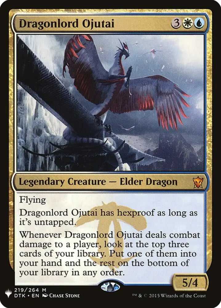 Dragonlord Ojutai [The List] - MTG Single