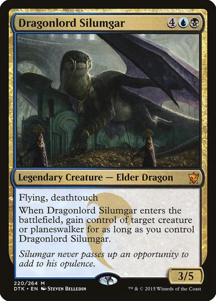 Dragonlord Silumgar [Dragons of Tarkir] - MTG Single
