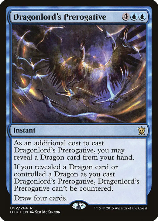 Dragonlord’s Prerogative [Dragons of Tarkir] - MTG Single