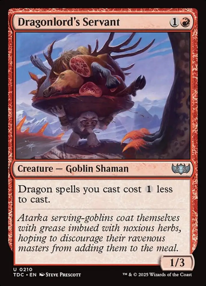 Dragonlord's Servant (210) [Tarkir: Dragonstorm Commander]