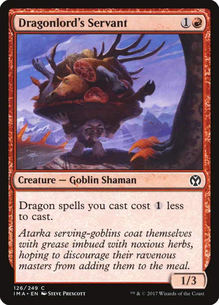 Dragonlord’s Servant [Iconic Masters] - MTG Single