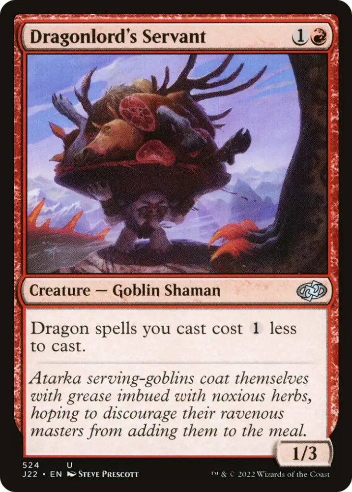 Dragonlord’s Servant [Jumpstart 2022] - MTG Single