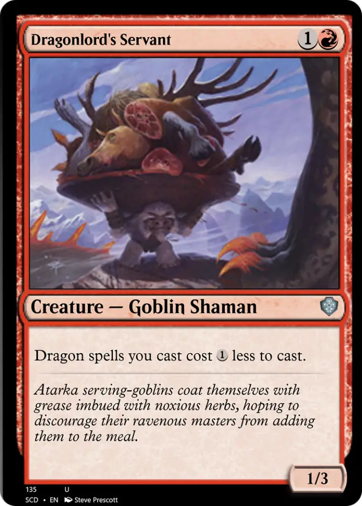Dragonlord’s Servant [Starter Commander Decks] - MTG Single