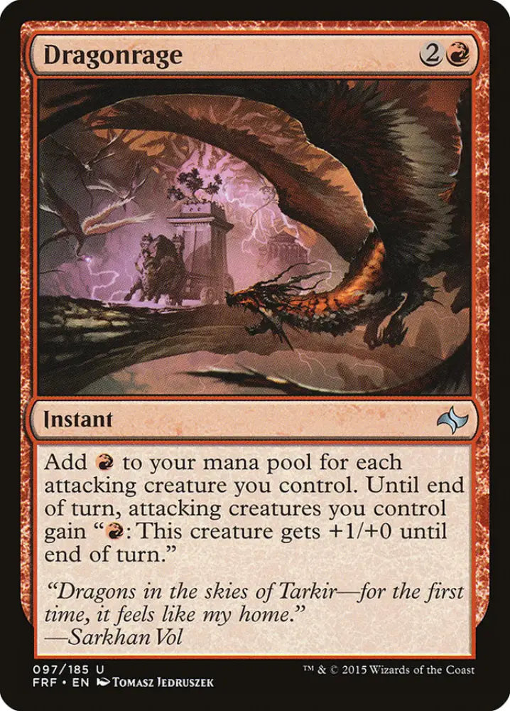 Dragonrage [Fate Reforged] - MTG Single