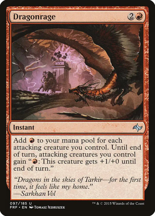 Dragonrage [Fate Reforged] - MTG Single