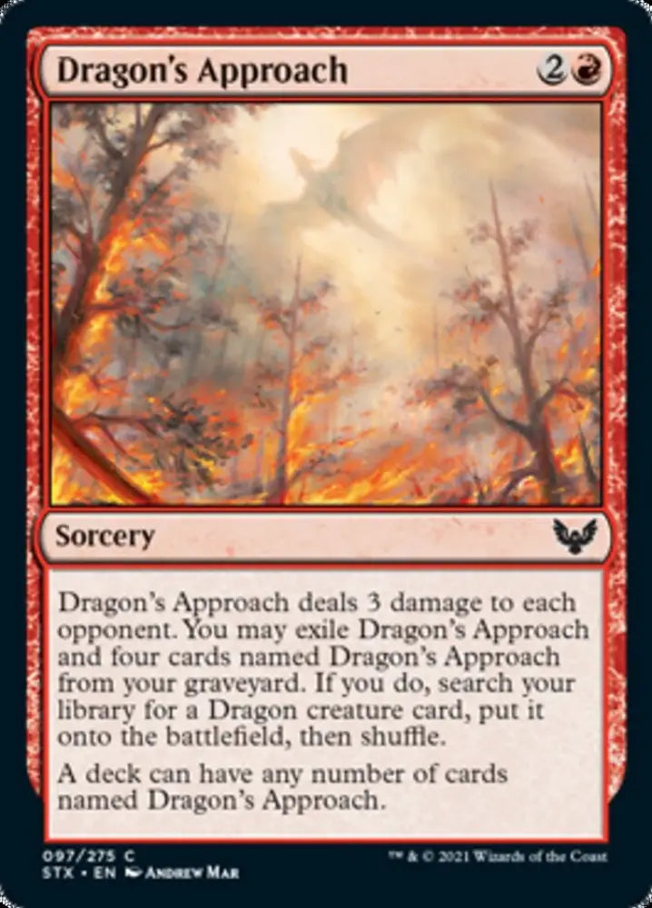 Dragon’s Approach [Strixhaven: School of Mages] - MTG Single
