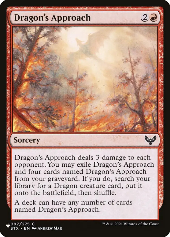 Dragon’s Approach [The List] - MTG Single