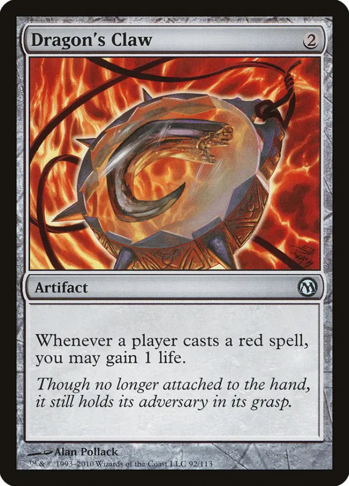 Dragon’s Claw [Duels of the Planeswalkers] - MTG Single