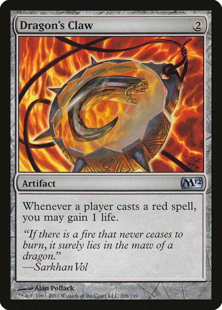 Dragon’s Claw [Magic 2012] - MTG Single