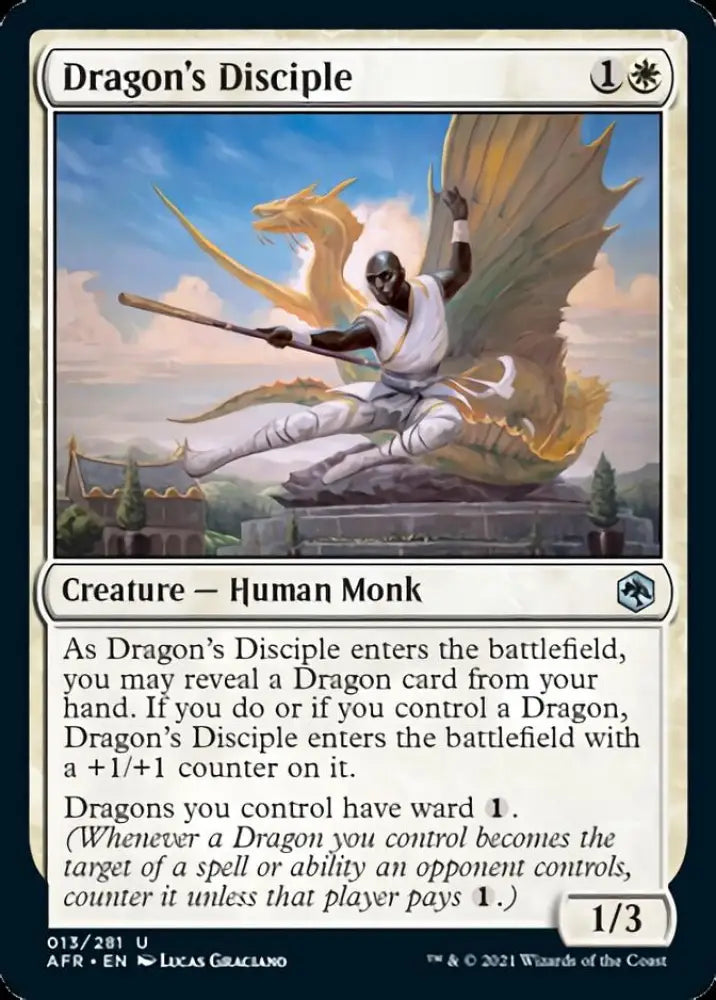 Dragon’s Disciple [Dungeons & Dragons: Adventures in the Forgotten Realms] - MTG Single