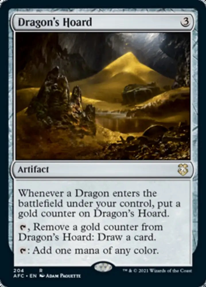 Dragon’s Hoard [Dungeons & Dragons: Adventures in the Forgotten Realms Commander] - MTG Single
