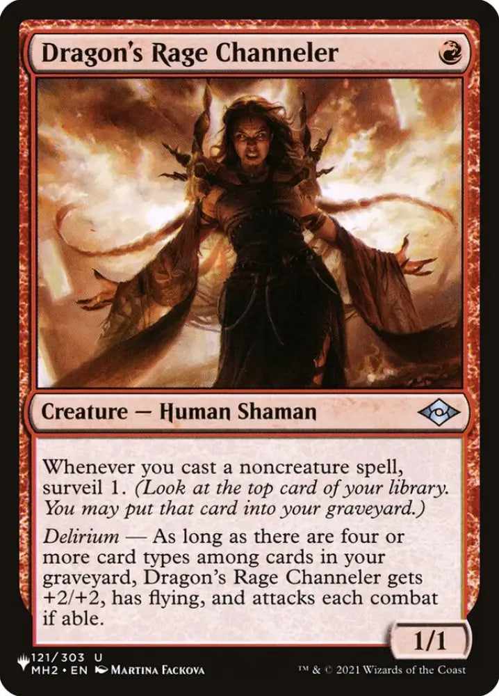 Dragon’s Rage Channeler [The List] - MTG Single