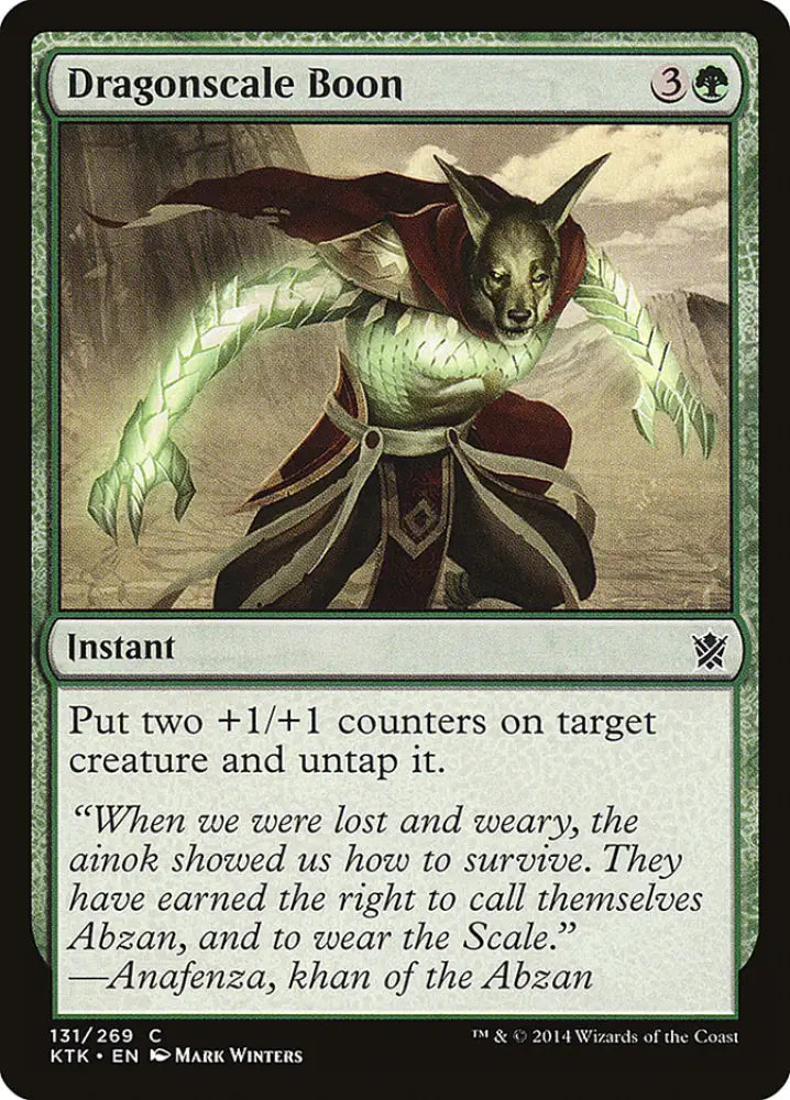 Dragonscale Boon [Khans of Tarkir] - MTG Single