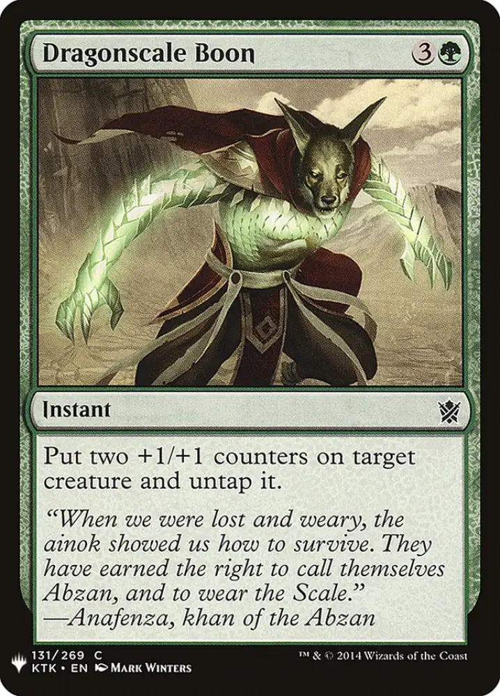 Dragonscale Boon [Mystery Booster] - MTG Single