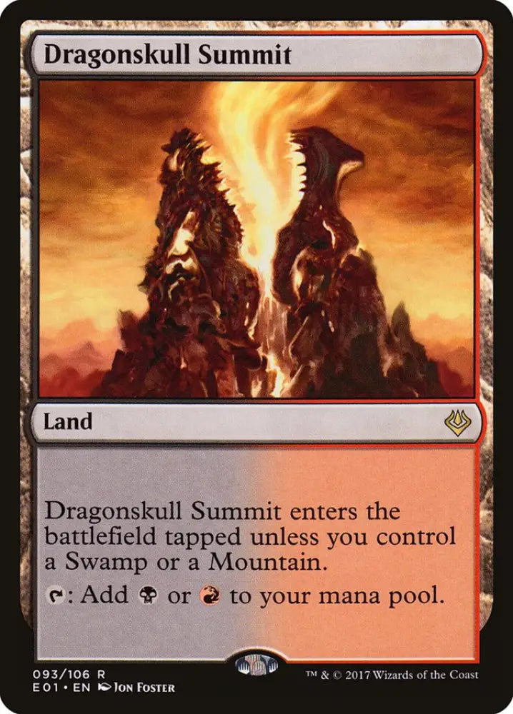 Dragonskull Summit [Archenemy: Nicol Bolas] - MTG Single