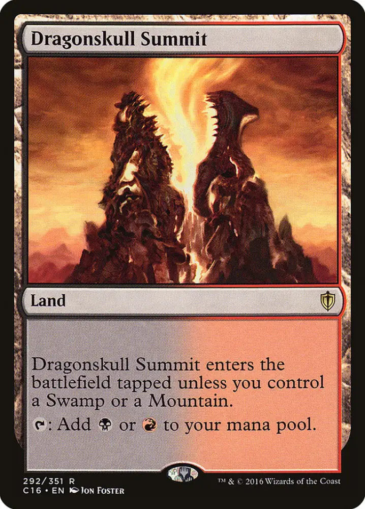 Dragonskull Summit [Commander 2016] - MTG Single