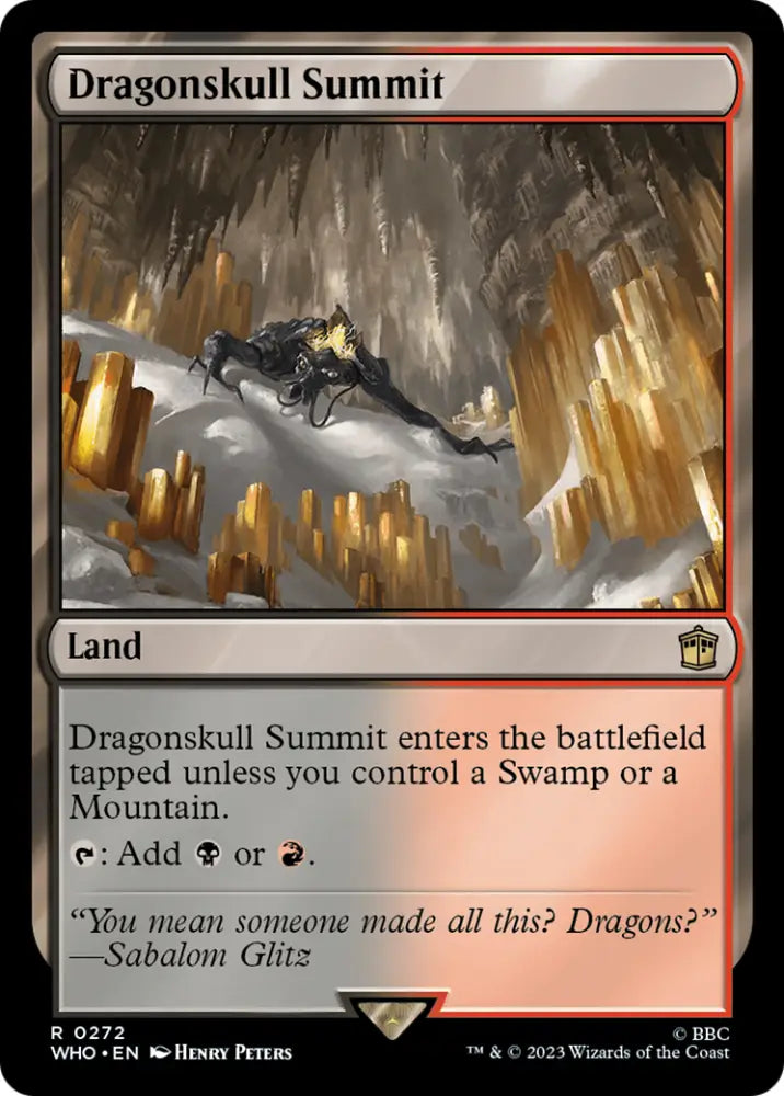 Dragonskull Summit [Doctor Who] - MTG Single