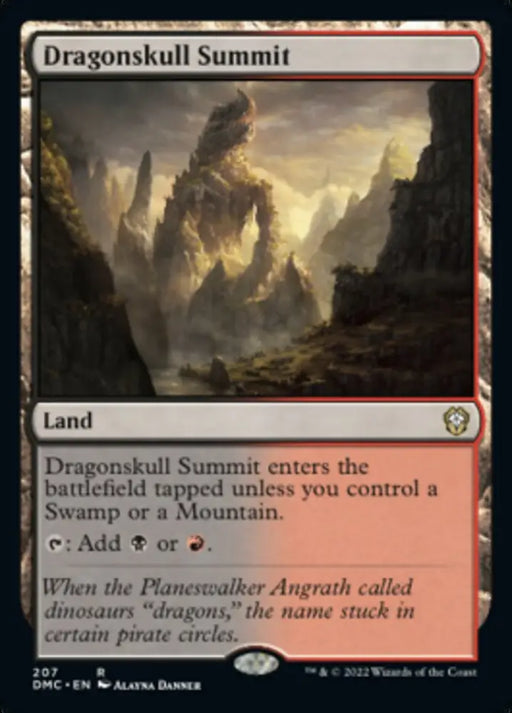 Dragonskull Summit [Dominaria United Commander] - MTG Single