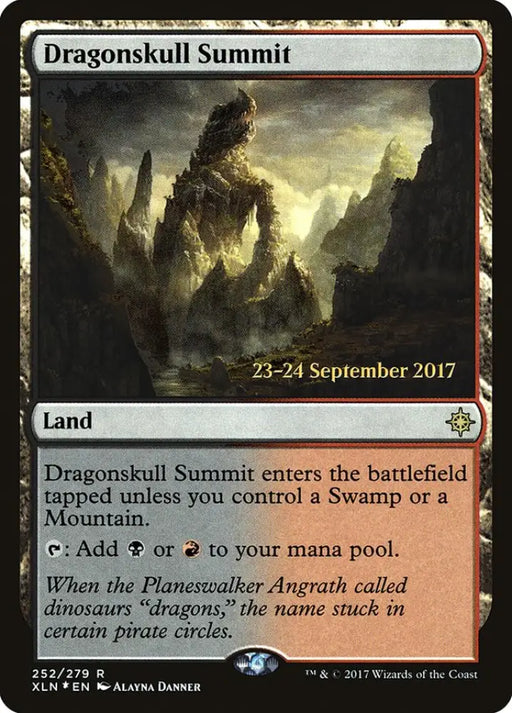 Dragonskull Summit [Ixalan Prerelease Promos] - MTG Single