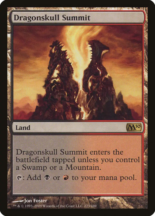 Dragonskull Summit [Magic 2010] - MTG Single