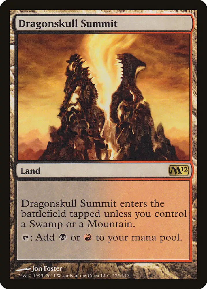 Dragonskull Summit [Magic 2012] - MTG Single