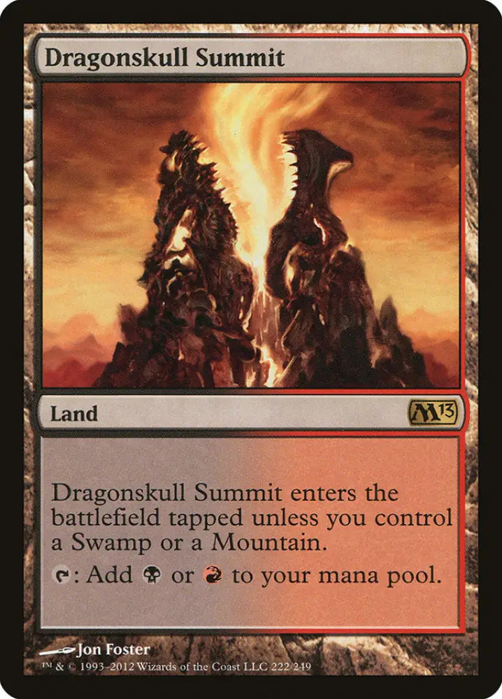 Dragonskull Summit [Magic 2013] - MTG Single