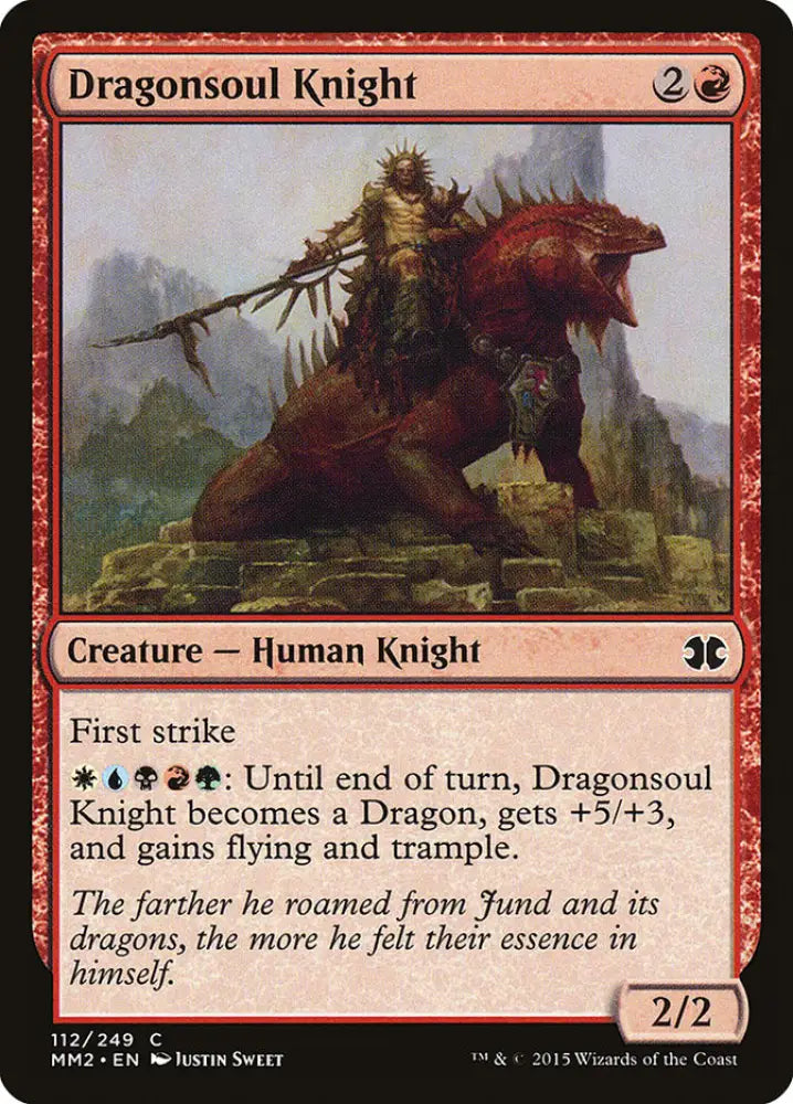 Dragonsoul Knight [Modern Masters 2015] - MTG Single