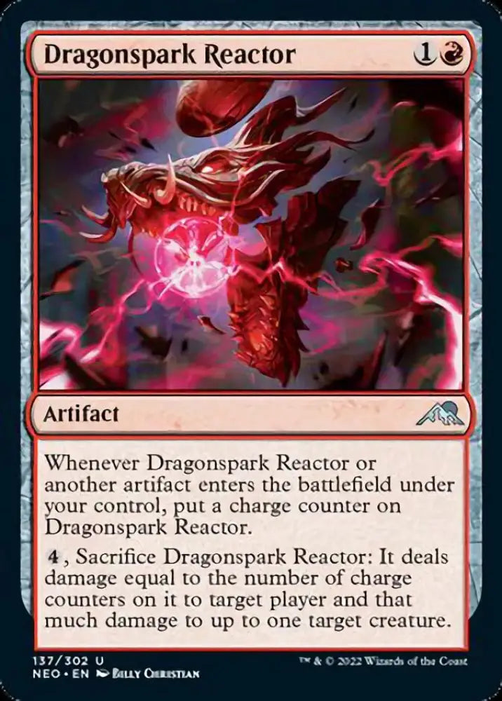 Dragonspark Reactor [Kamigawa: Neon Dynasty] - MTG Single