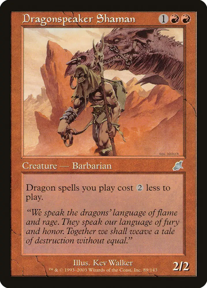 Dragonspeaker Shaman [Scourge] - MTG Single