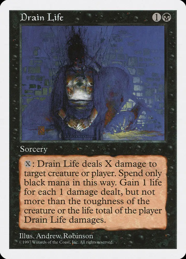 Drain Life [Fifth Edition] - MTG Single