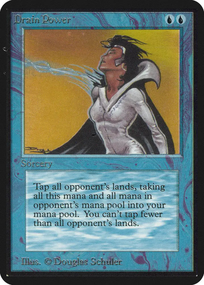 Drain Power [Alpha Edition] - MTG Single