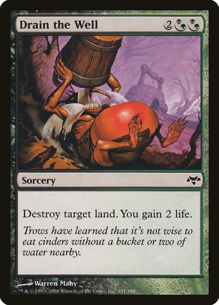 Drain the Well [Eventide] - MTG Single