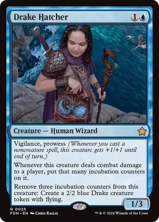 Drake Hatcher [Foundations] - MTG Single